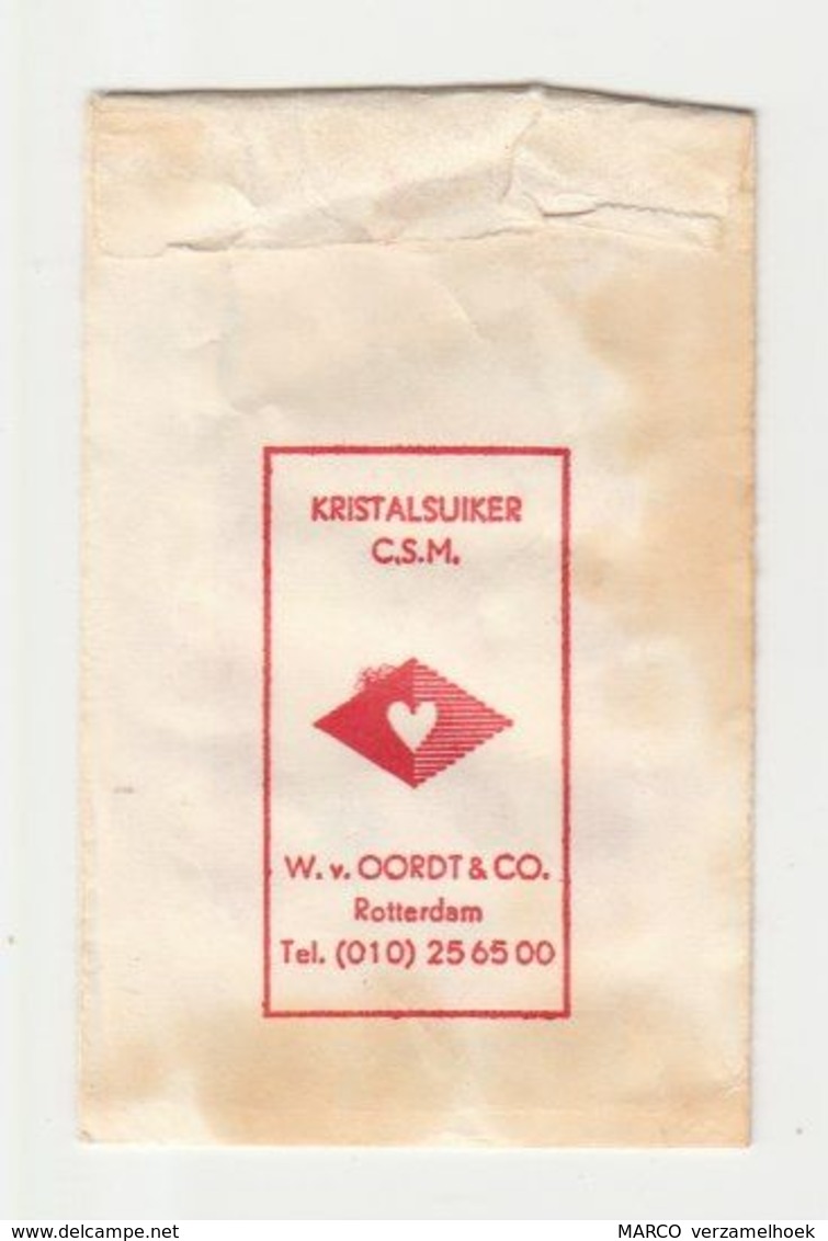 Suikerzakje - Sachet De Sucre SHELL Pernis W.v.oordt & Co Rotterdam - Sugars