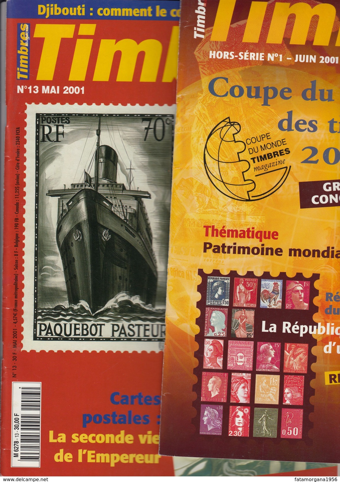 Lotto Dei Primi 15 Numeri Della Rivista TIMBRES MAGAZINE + FUORI SERIE 1 - Français (àpd. 1941)