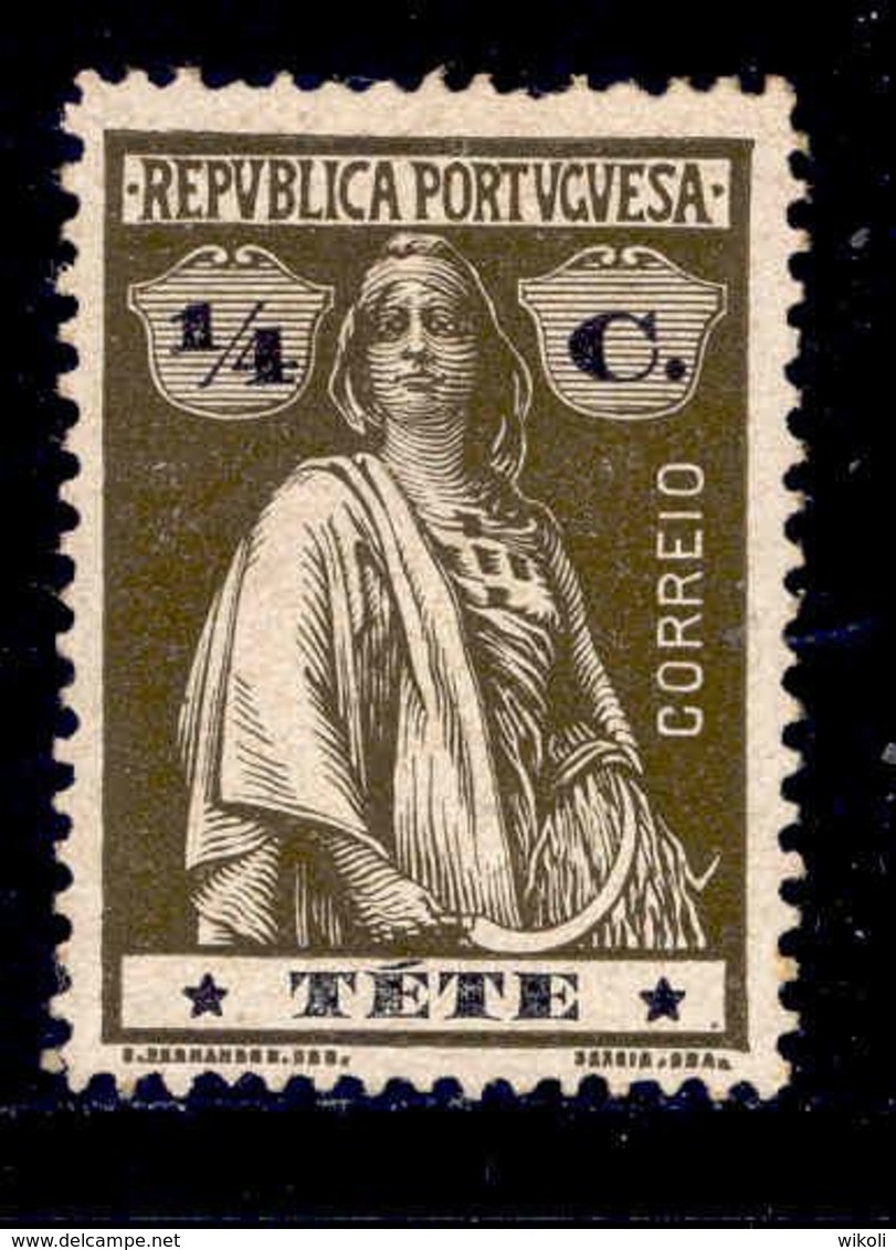 ! ! Tete - 1914 Ceres 1/4 C - Af. 25 - MH - Tete