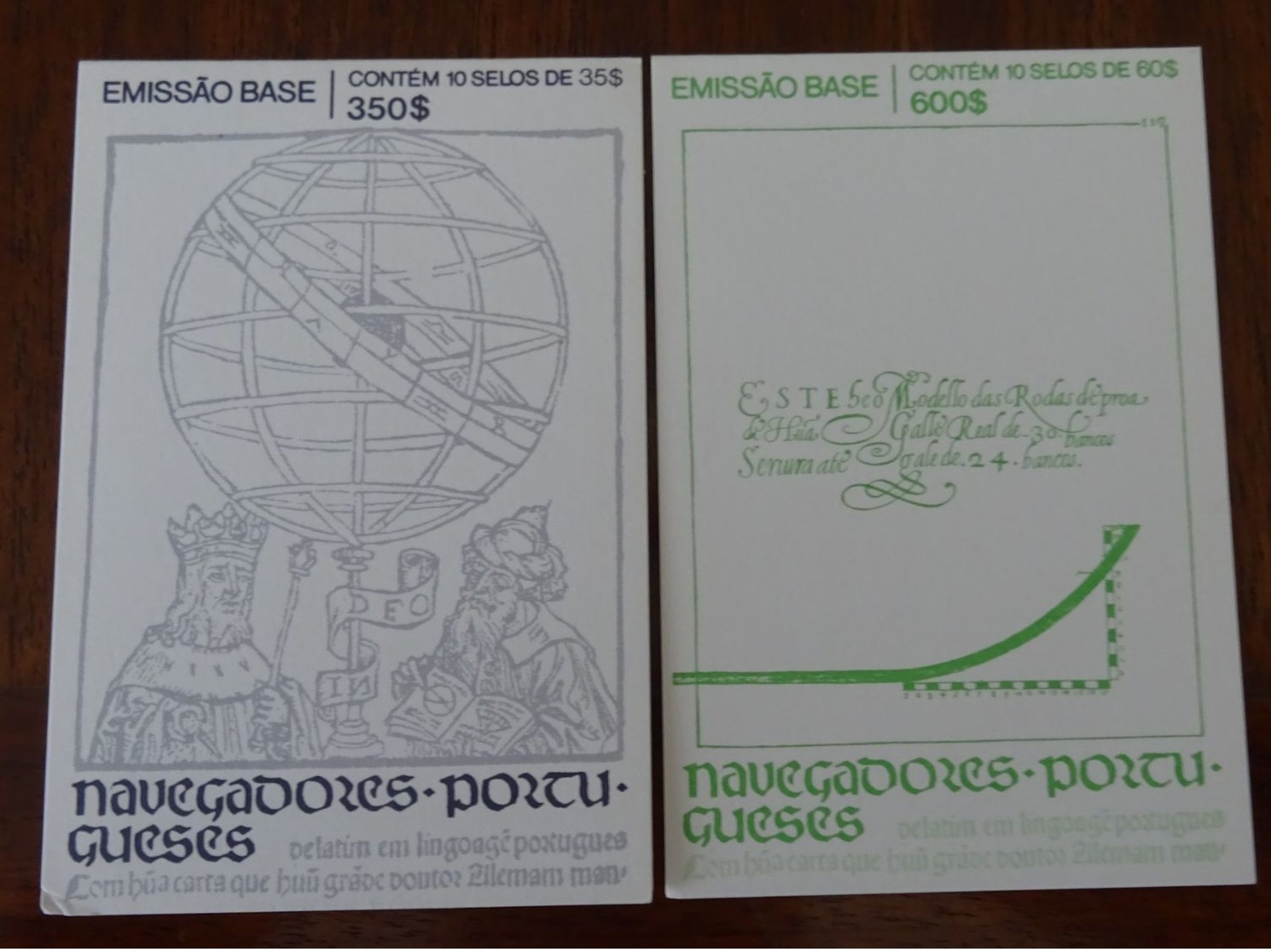 &Fi-PO& PORTUGAL 2 MNH** BOOKLETS WITH THE MICHEL NUMBERS ,1855,1856,. NAVIGATORS. - Carnets