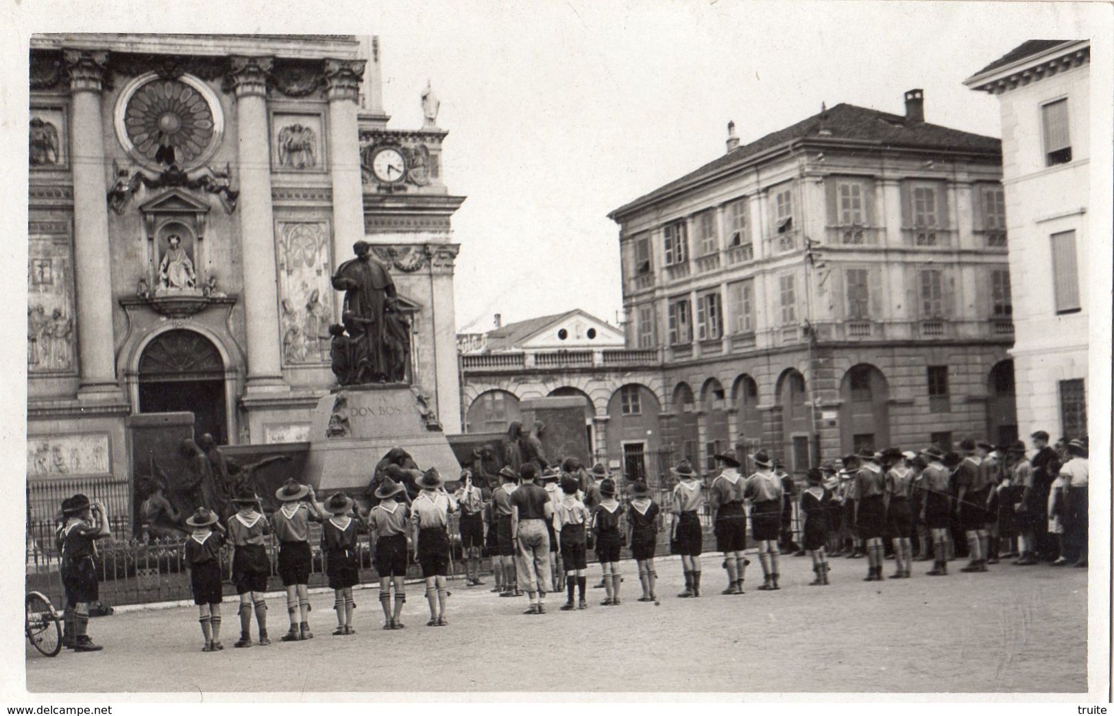 TORINO CHIESA MARIA AUSILIATRICE O MONUMENTO A DON BOSCO (SCOUTS) THEME SCOUTISME CARTE PHOTO - Scoutismo