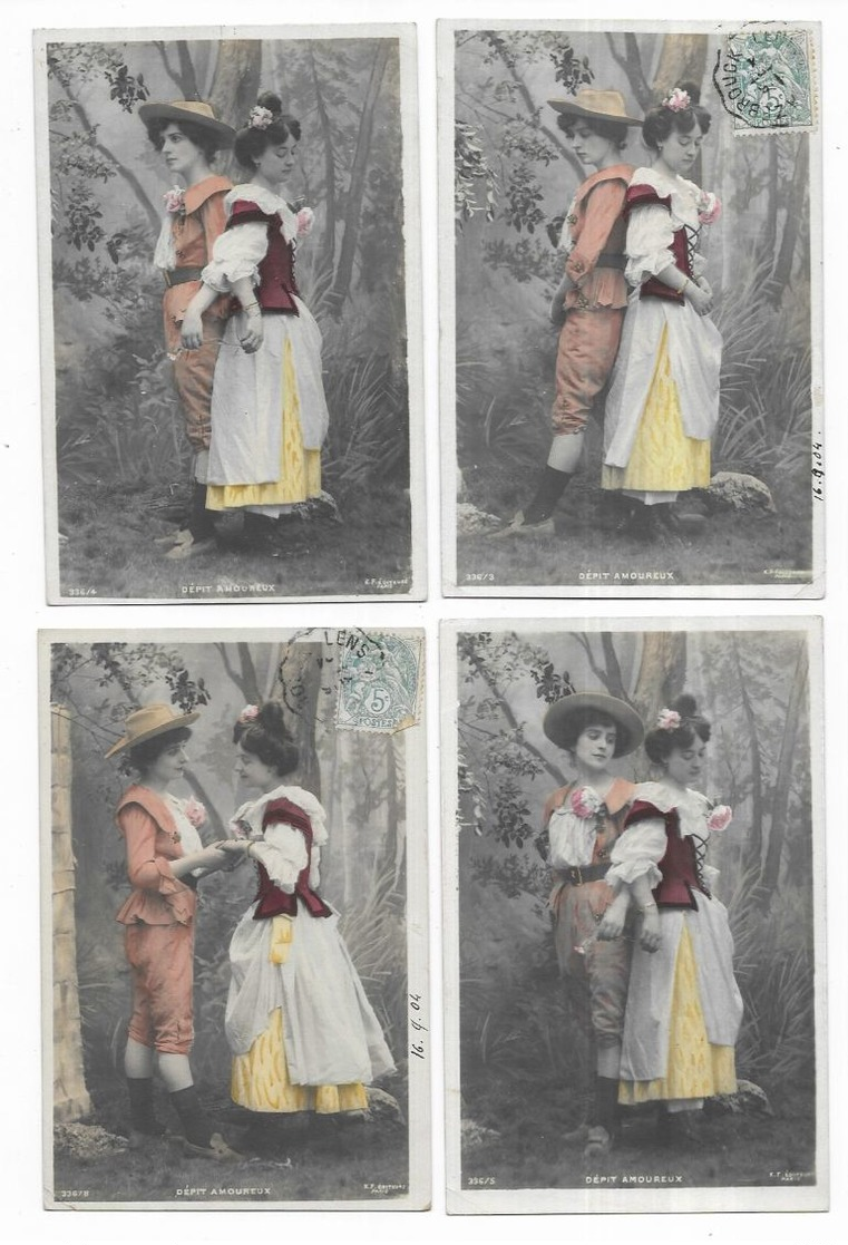Fantaisies Lot De 300 CPA Fantaisies/Femmes/Enfants/Couples... - 100 - 499 Postkaarten