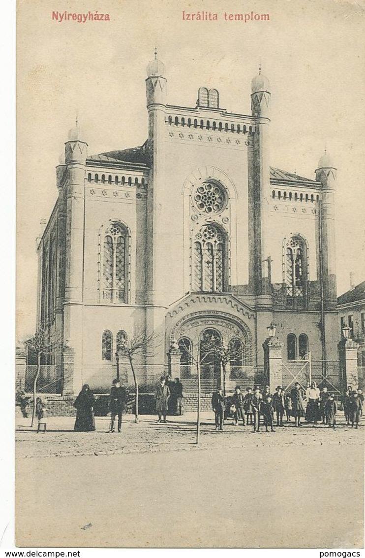 Nyíregyháza -  Synagogue 1910 - Jewish