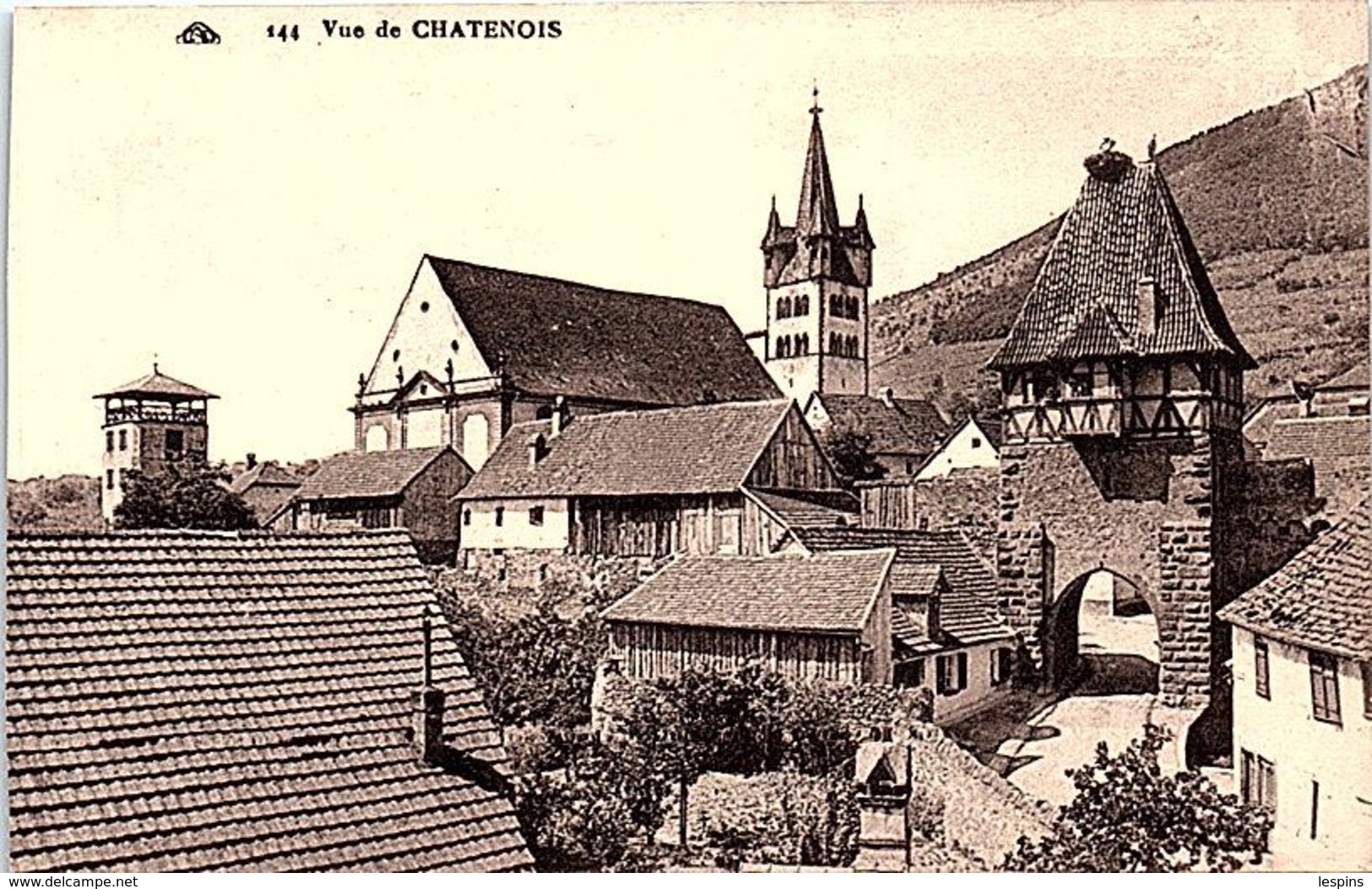 67 - CHATENOIS -- Vue - Chatenois