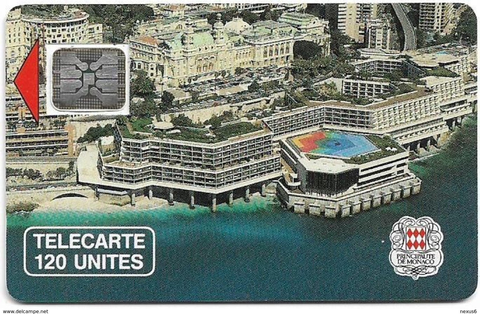Monaco - MF5B - Palais Des Congres - Cn. 14874 - 03.1990, SC5 SB, 120Units, 10.200ex, Used - Monaco
