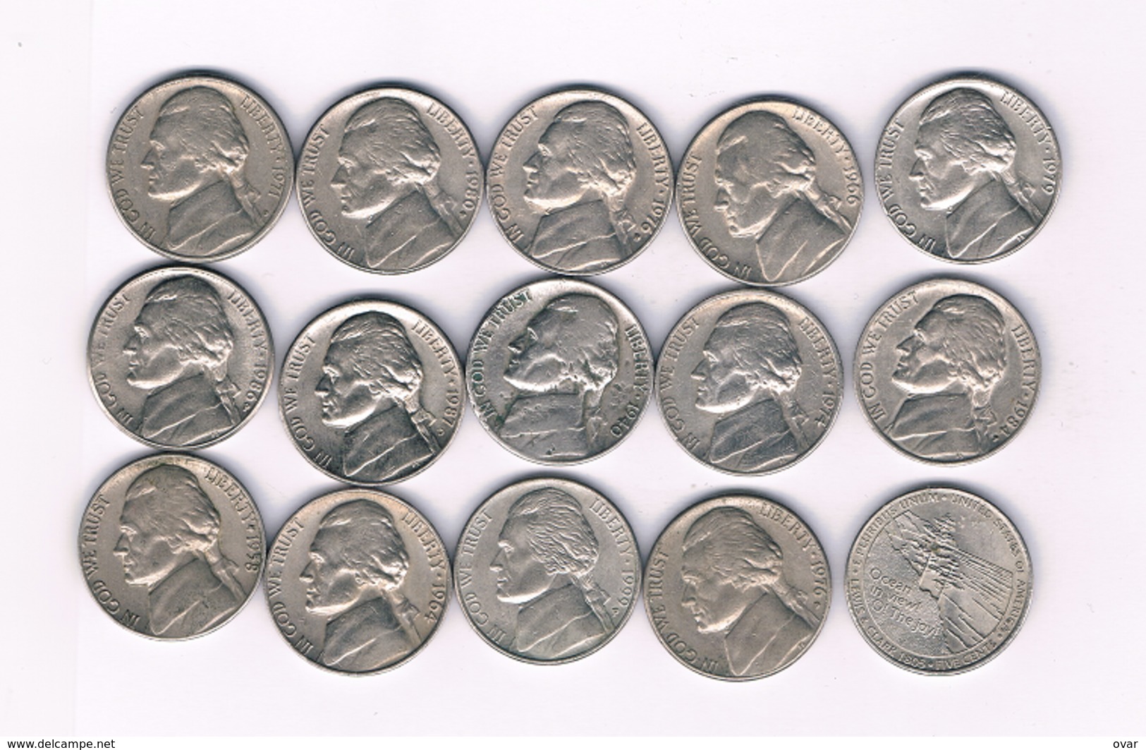 5 CENTS 15X USA /5421/ - Unclassified