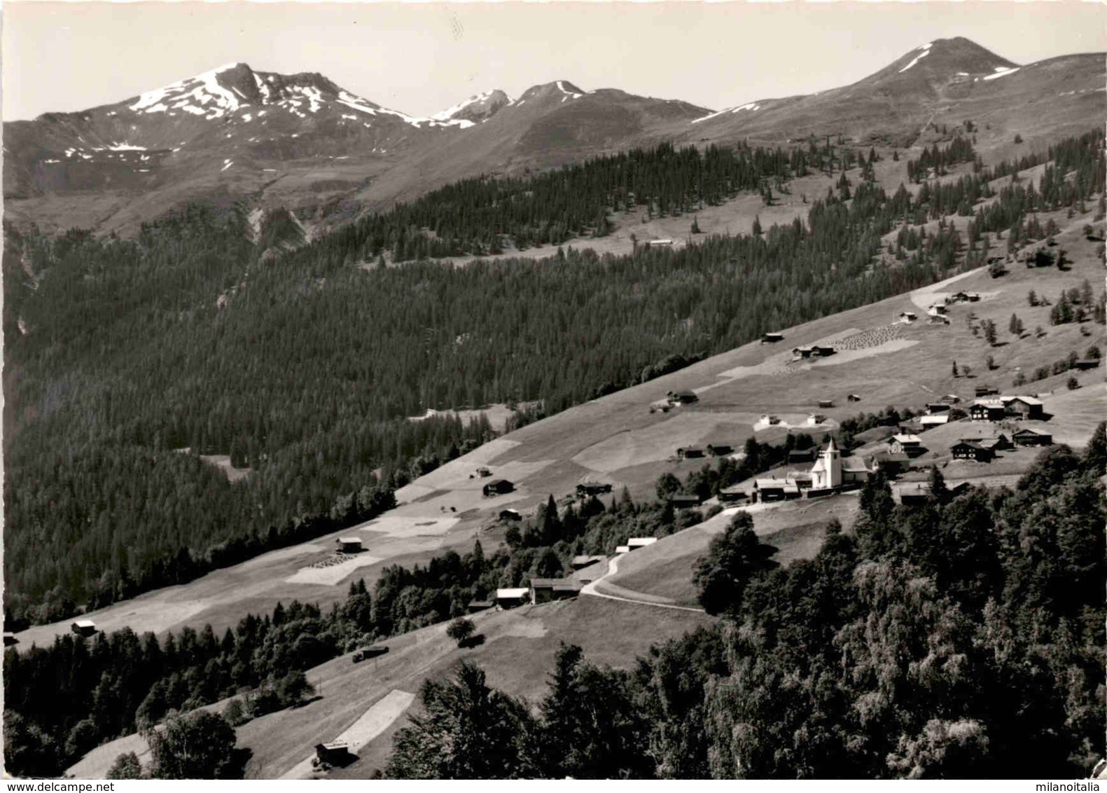 Furna (Prättigau) Gegen Rothorn - Hochwang - Fadeur (39-777) - Furna