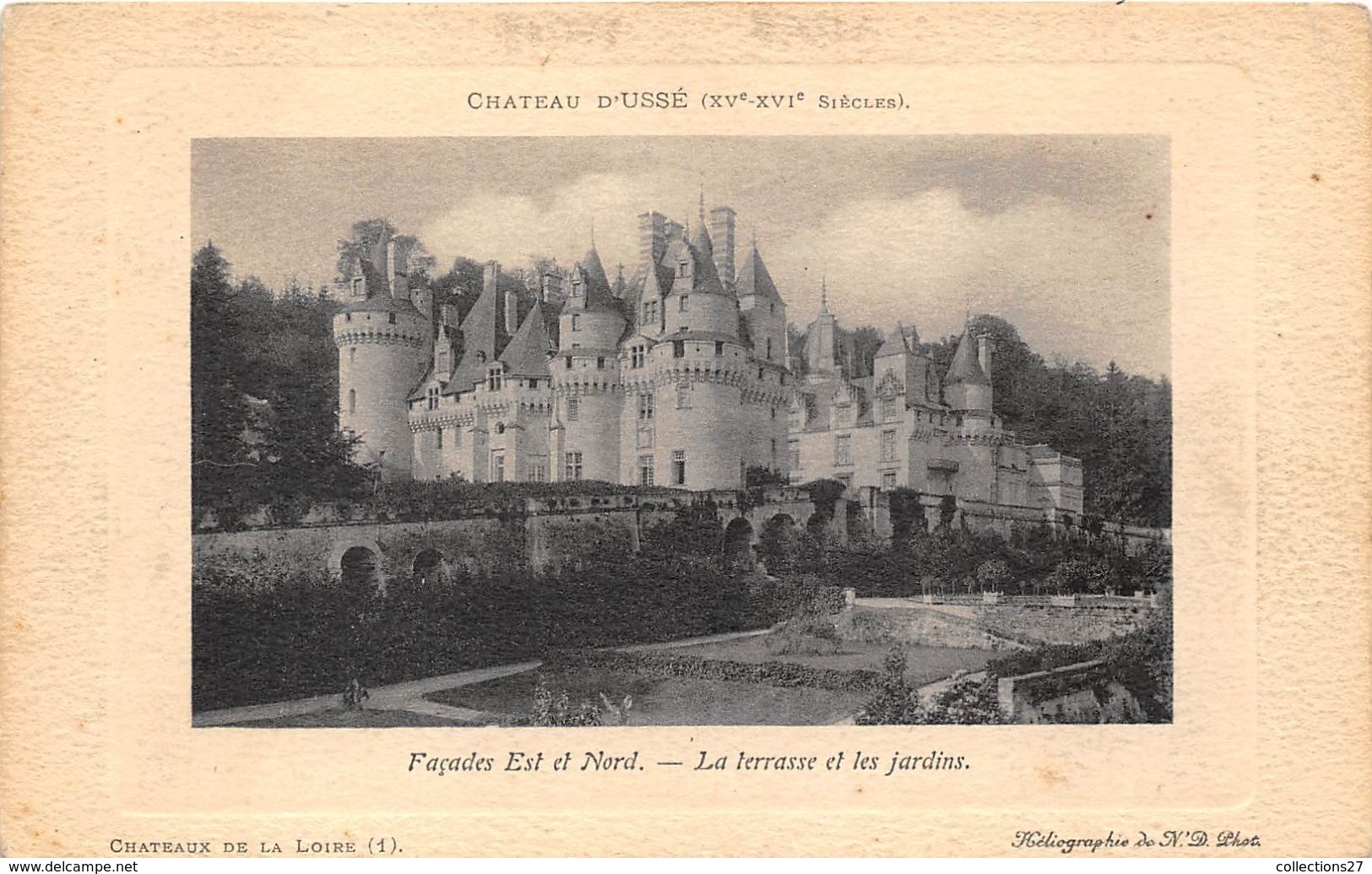 LOT DE 1000 CARTES POSTALES ANCIENNES DE CHATEAUX DE FRANCE  - QUELQUEL EXEMPLES