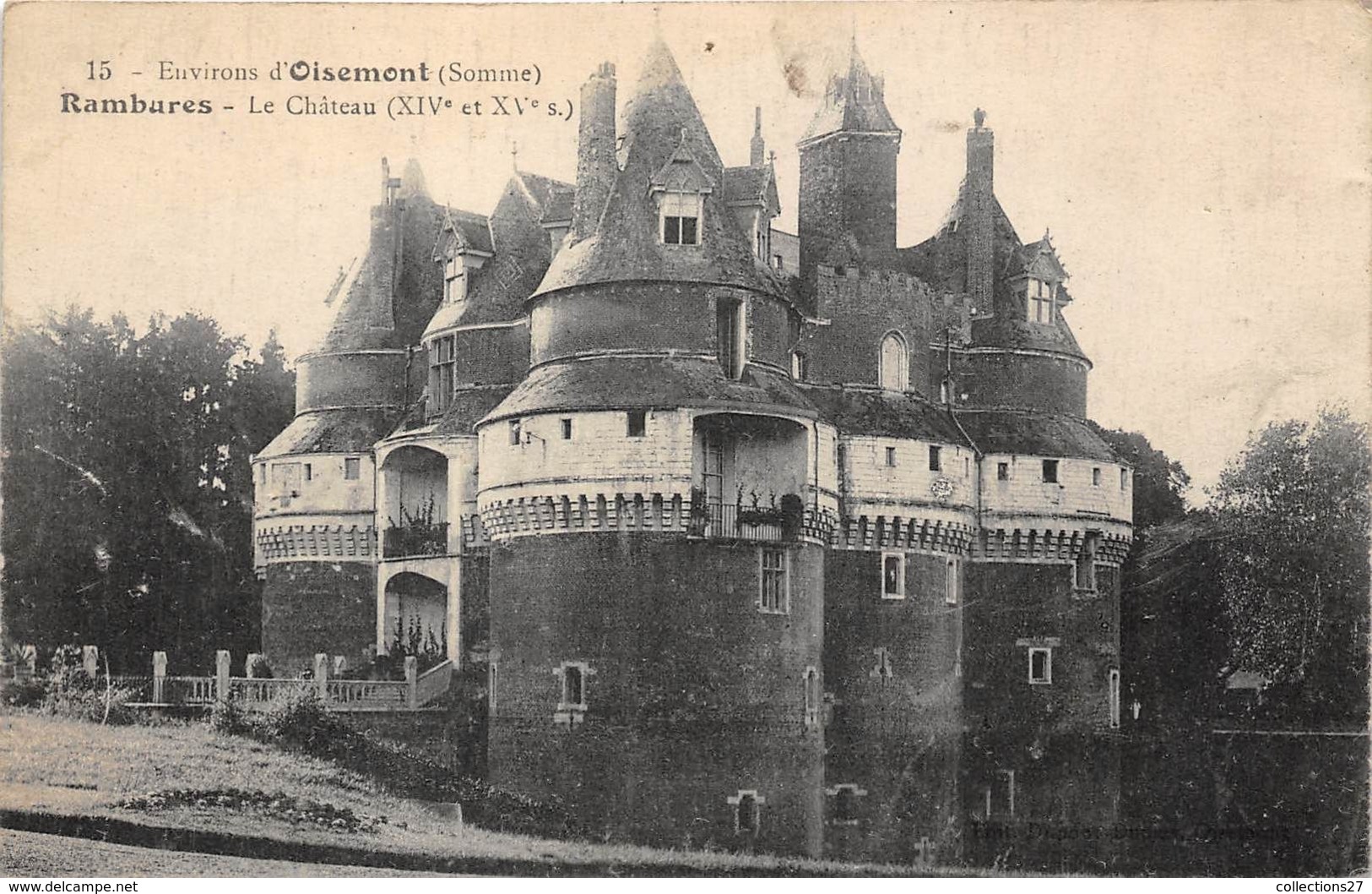 LOT DE 1000 CARTES POSTALES ANCIENNES DE CHATEAUX DE FRANCE  - QUELQUEL EXEMPLES