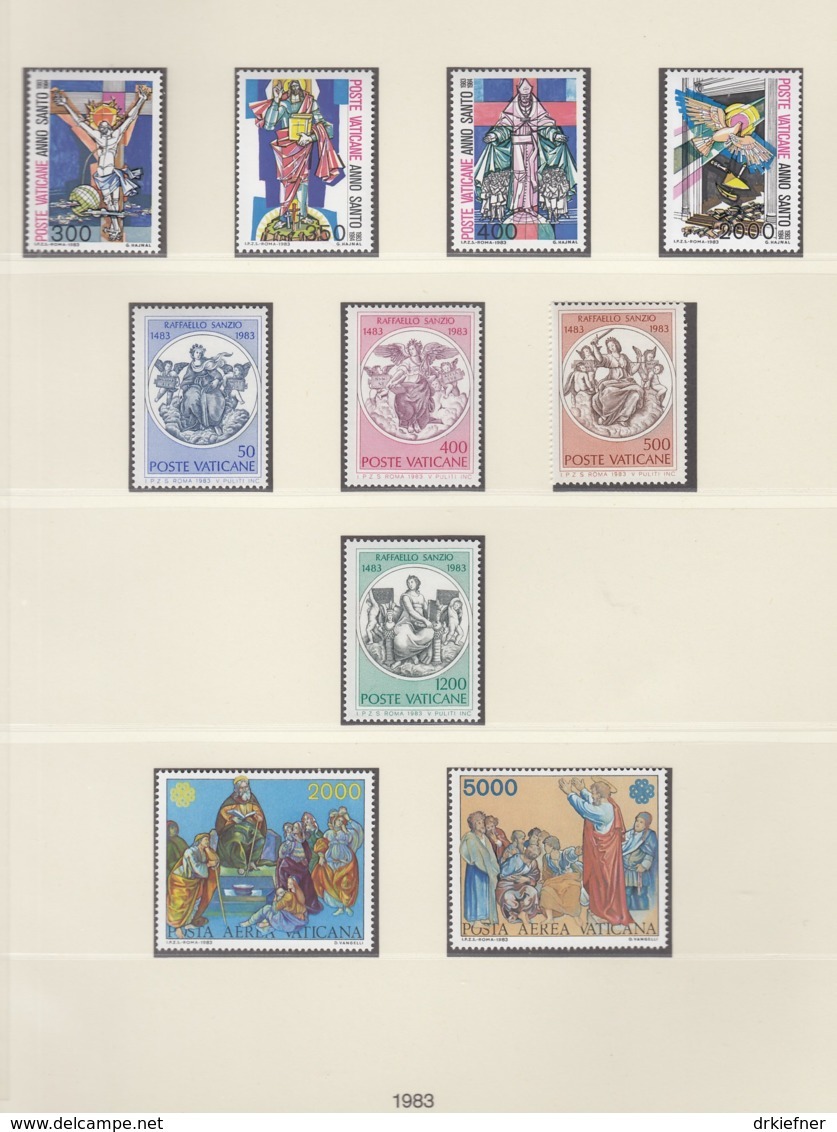 VATIKAN  816-843, Postfrisch **, 1983 Komplett - Unused Stamps