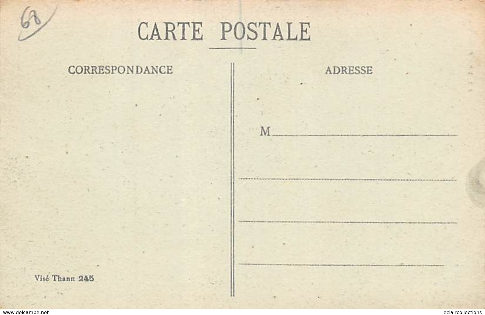 Willer         68        Vue Générale     (voir Scan) - Sonstige & Ohne Zuordnung