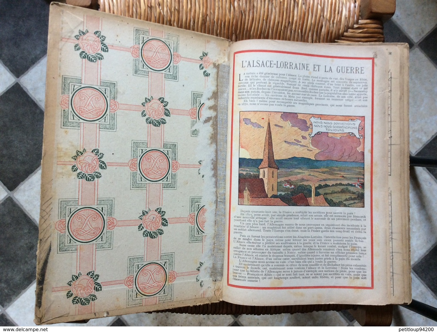 AGENDA DU LOUVRE  Annee 1919 - Kleidung & Textil