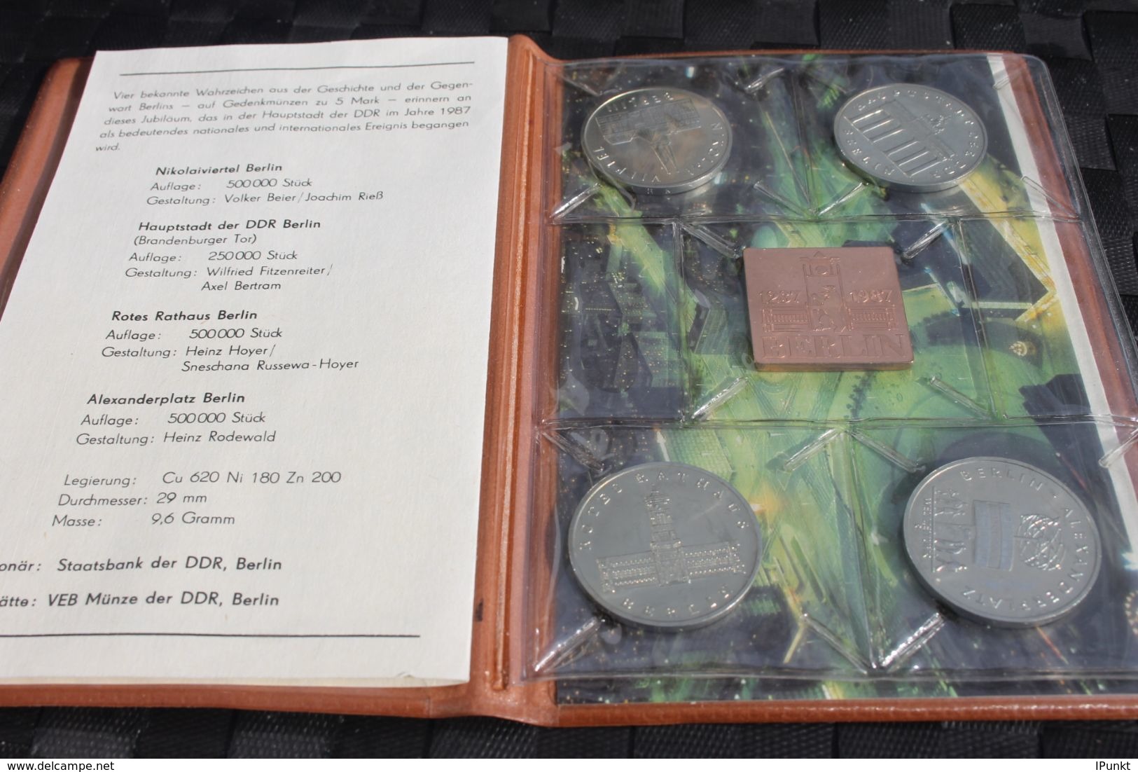 Satzetui "750 Jahre Berlin", MiNr. 1987A - Mint Sets & Proof Sets