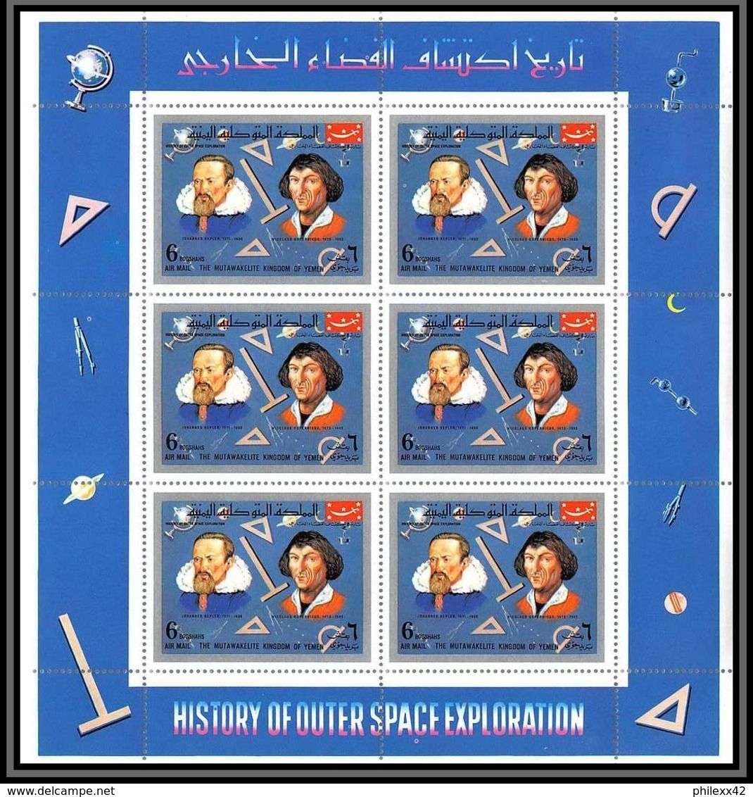 Yemen Royaume (kingdom) - 4072/ N°861 A Kepler Copernic Copernicus Neuf ** MNH History Of Outer Space Espace - Asien