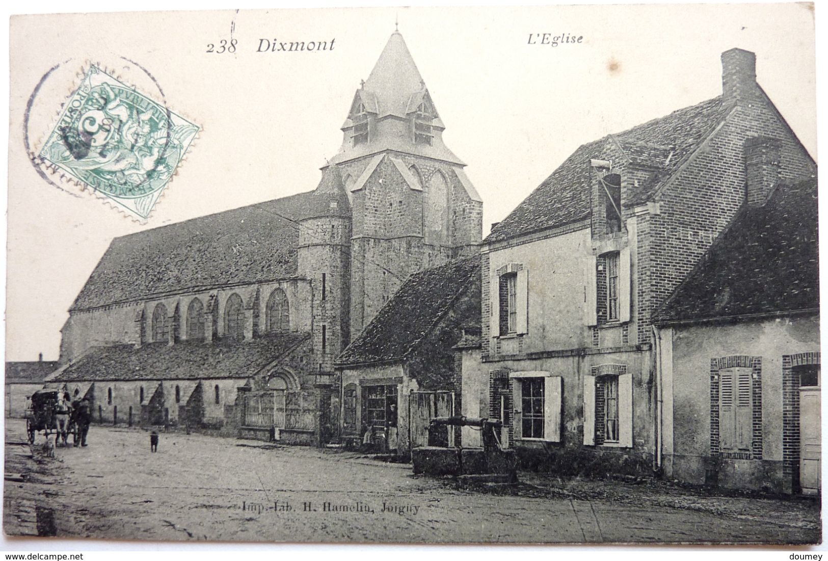 L'ÉGLISE - DIXMONT - Dixmont