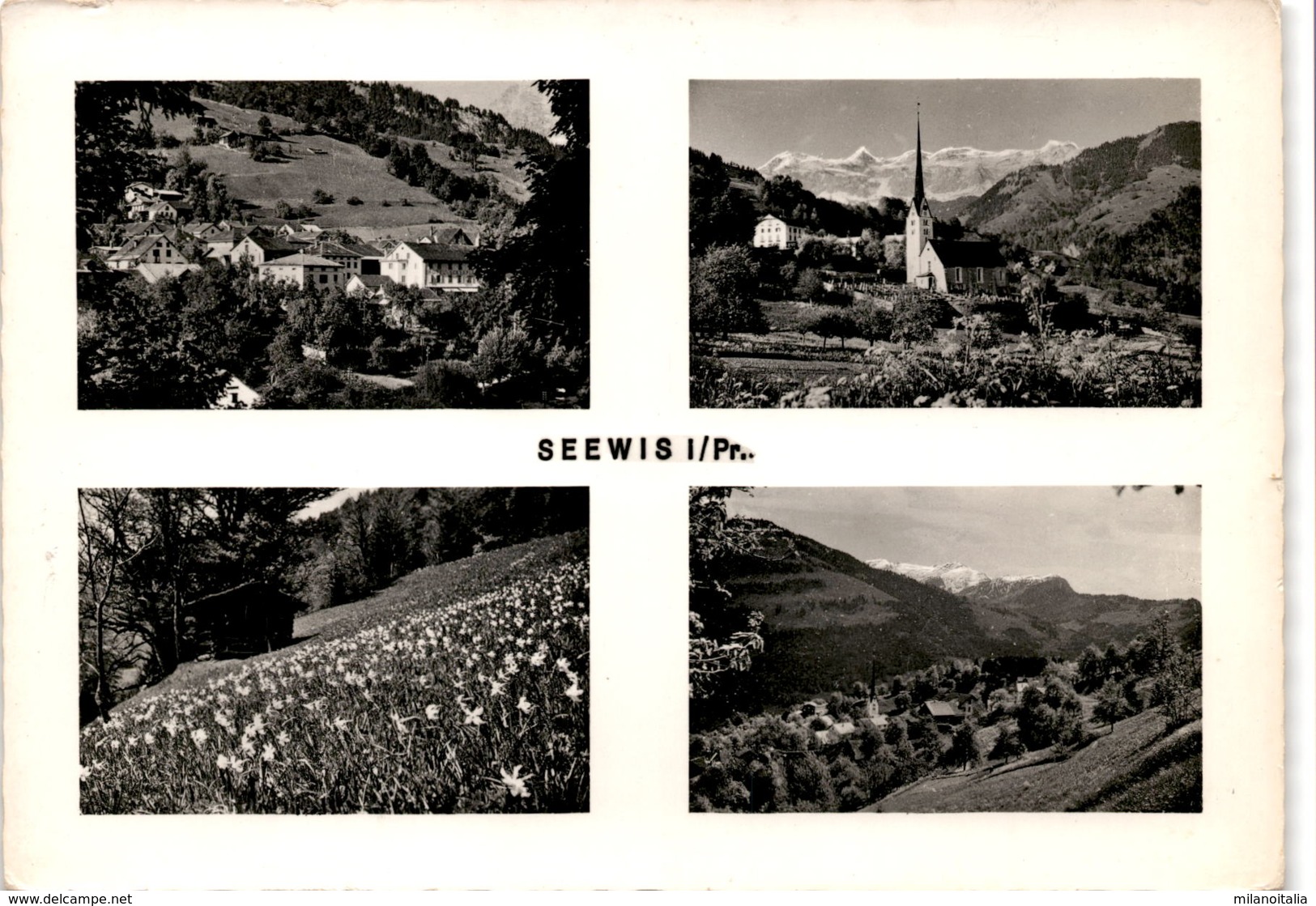 Seewis I. Pr. - 4 Bilder (5) * 6. 8. 1962 - Seewis Im Prättigau