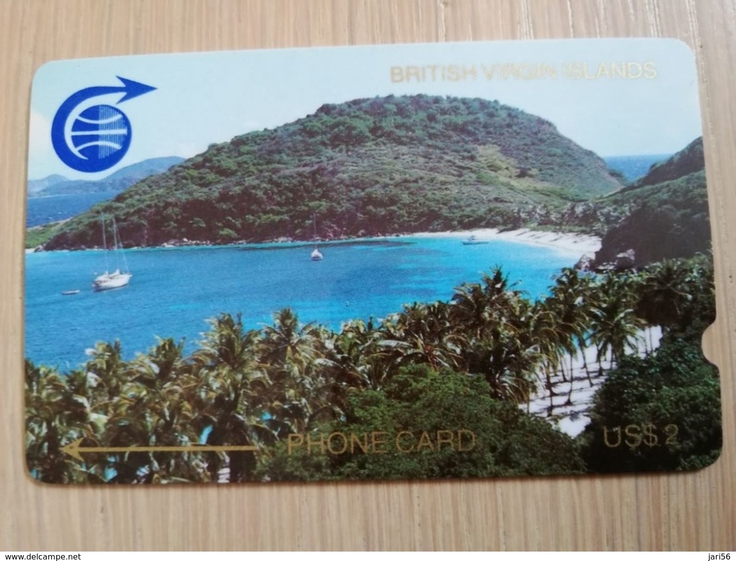 BRITSCH VIRGIN ISLANDS  US$ 2,-  BVI-1A  1CVBA  PETER ISLAND  ONLY 1000X  (R) MINT   ** 2607 ** - Isole Vergini