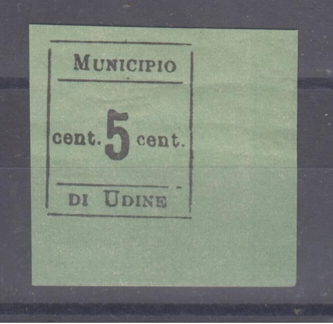 Italia 1918 Occupazione Municipio Di Udine Mh - Udine