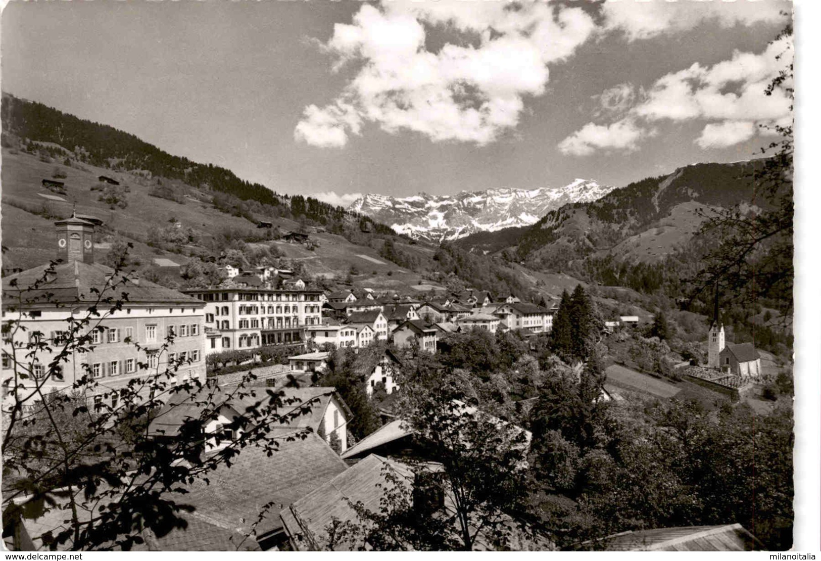 Seewis I/P. Mit Blick Auf Scesaplana (39-34) * 19. 9. 1955 - Seewis Im Prättigau