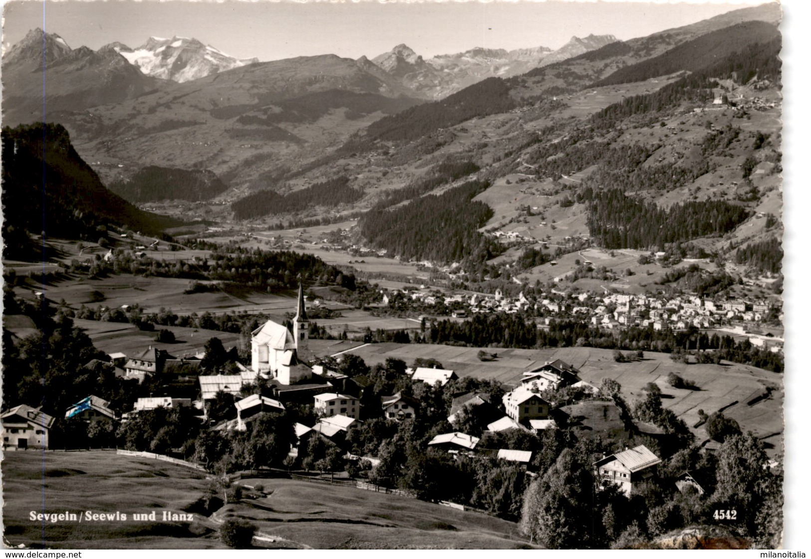 Sevgein/Seewis Und Ilanz (4542) * 10. 5. 1952 - Ilanz/Glion