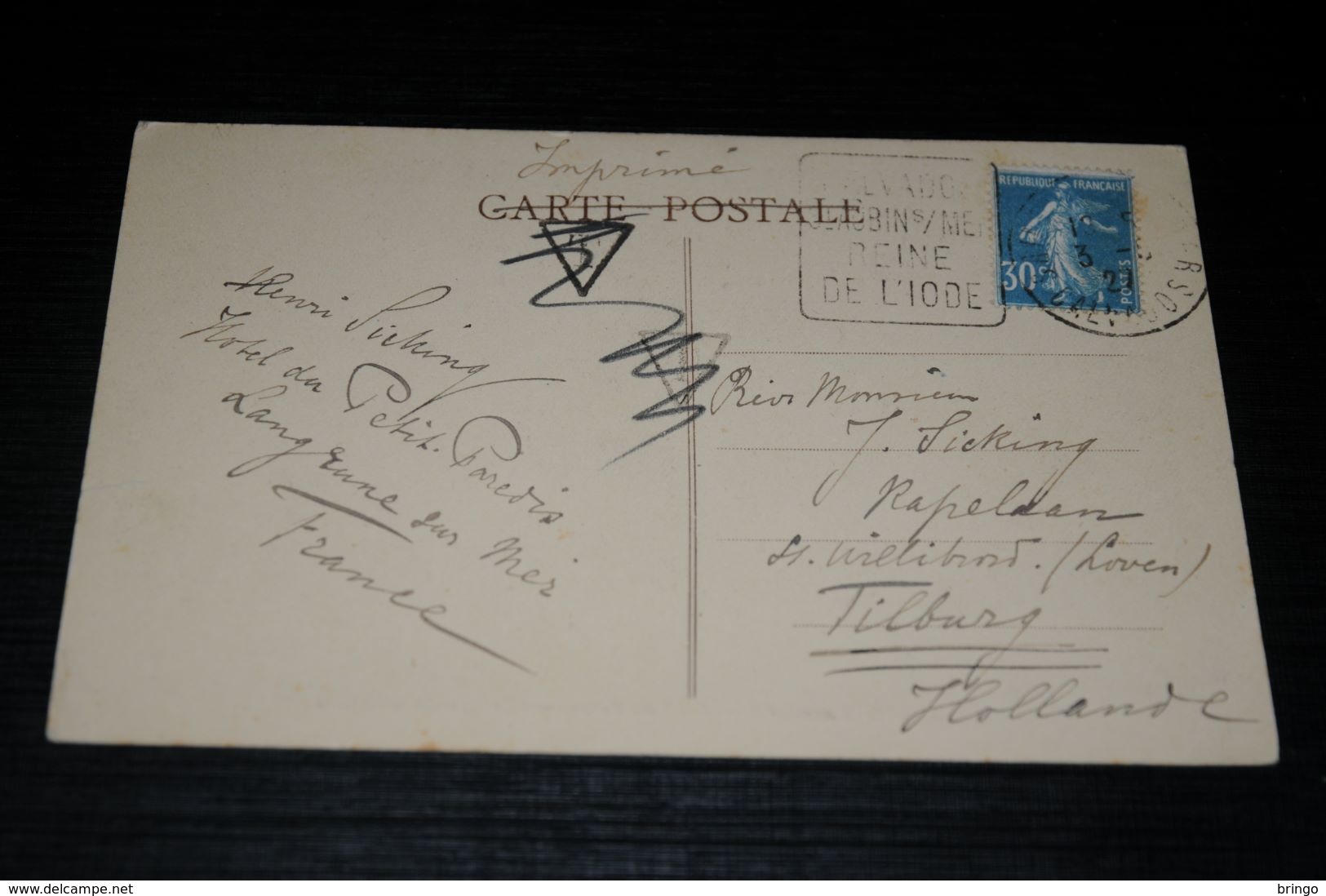 16964               FRANCE -  LANGRUNE SUR MER, HOTEL DU PETIT PARADIS - 1927 - Other & Unclassified