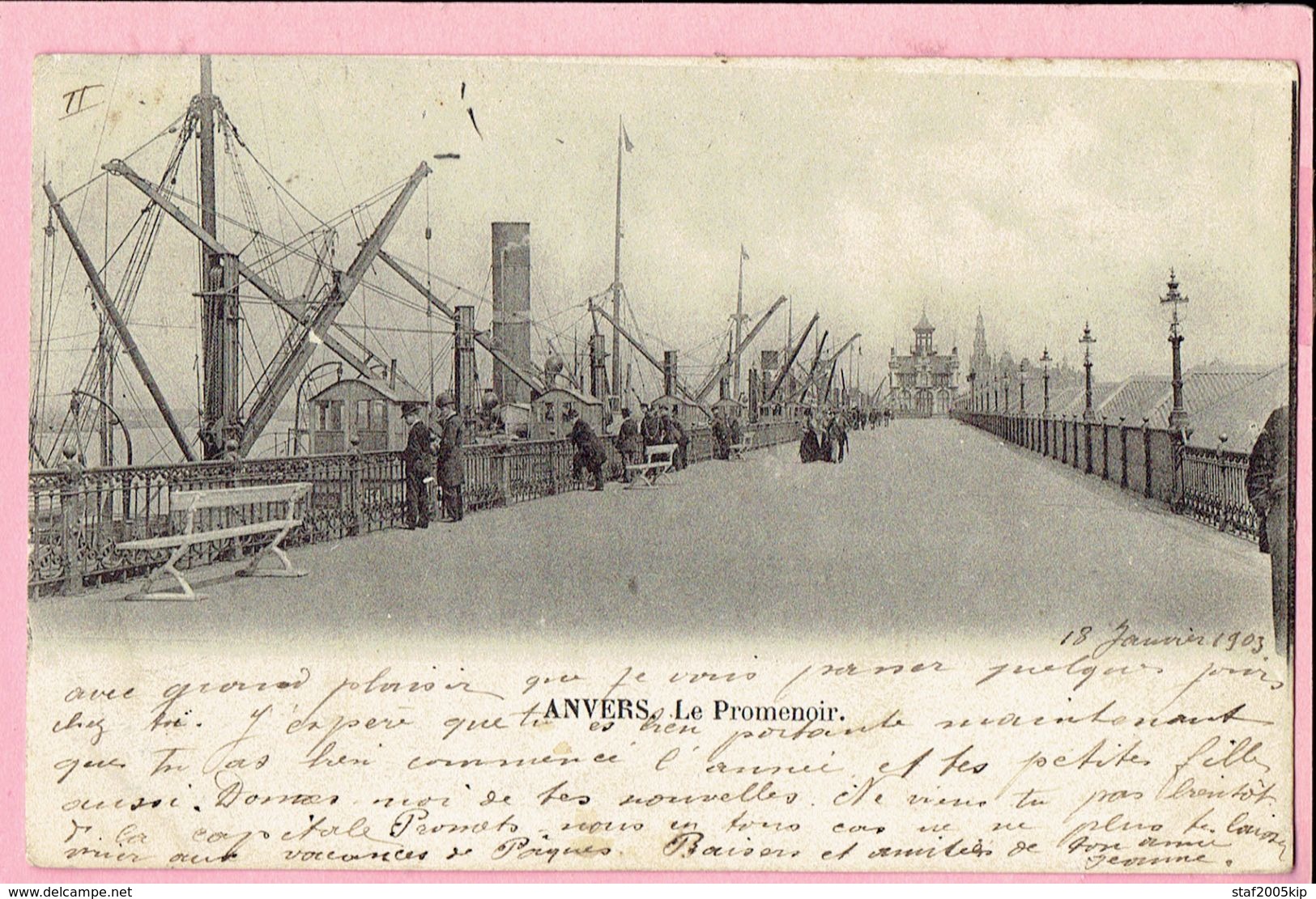 Anvers - Le Promenoir - 1903 - Aartselaar