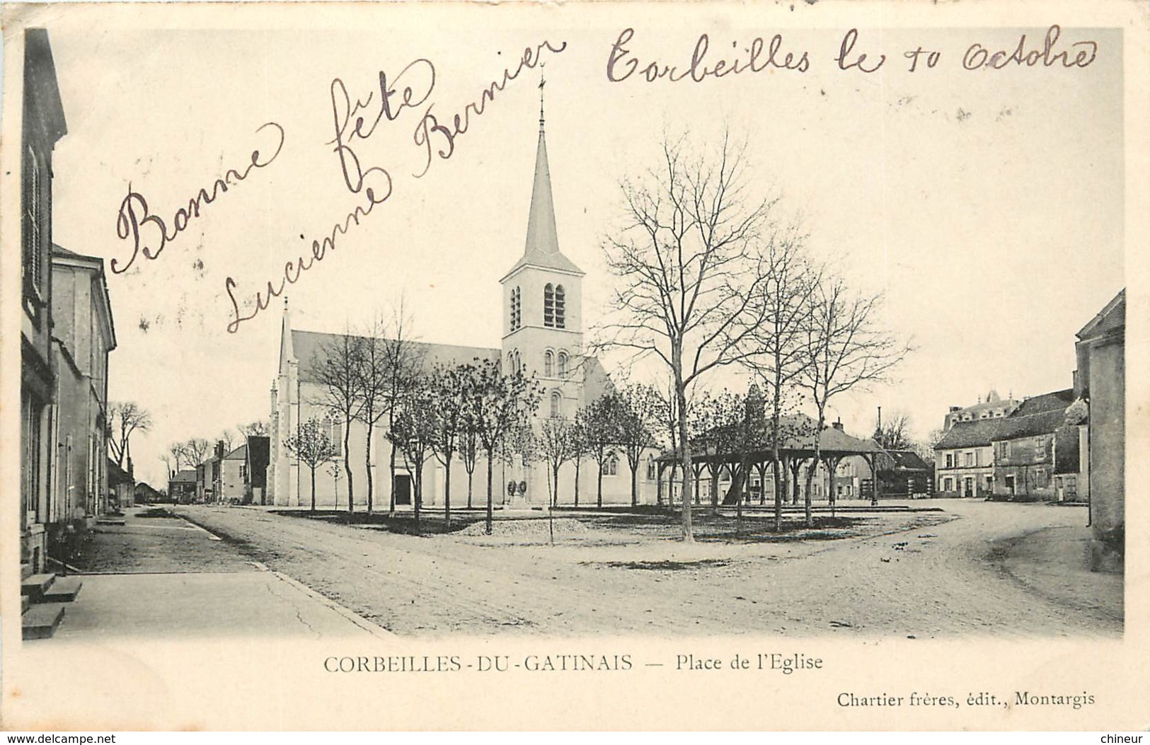 CORBEILLES DU GATINAIS PLACE DE L'EGLISE - Other & Unclassified