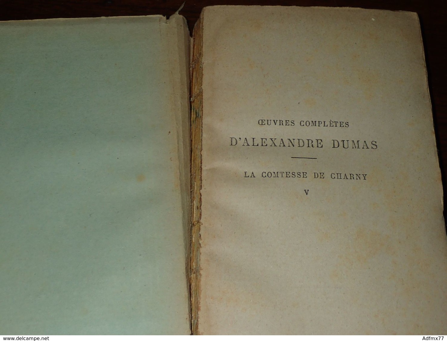 La Comtesse De Charny Tome 5 - 1928 - Classic Authors