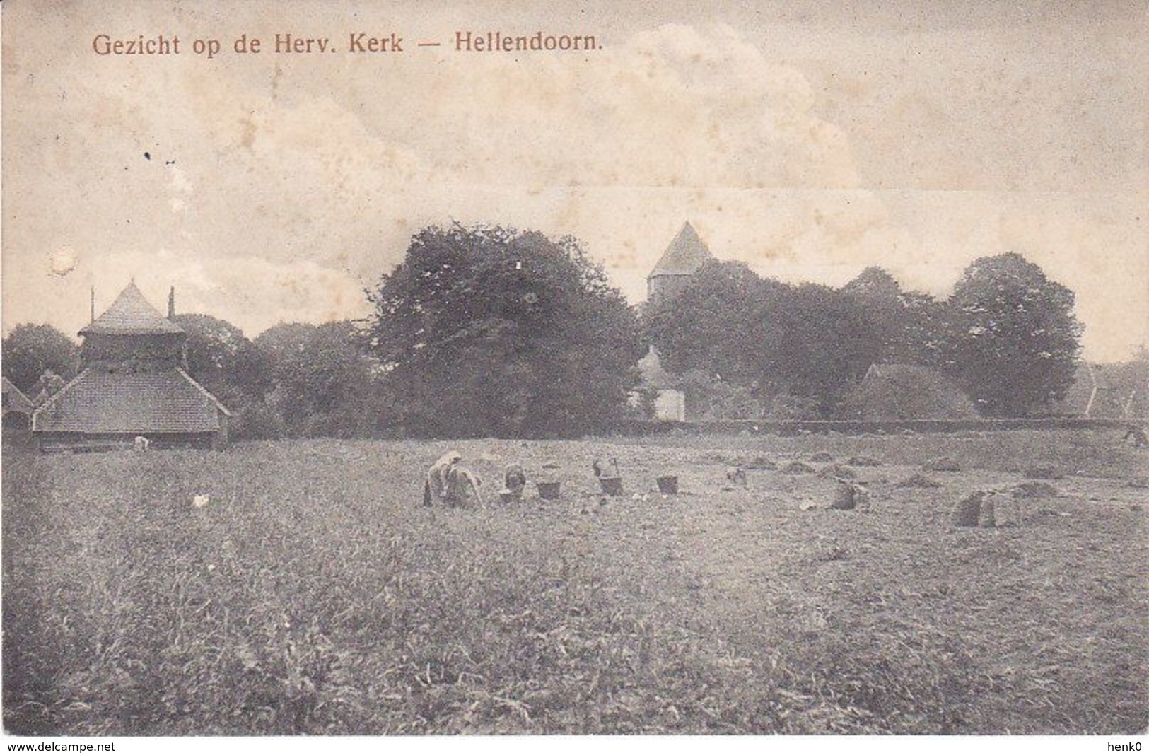 Hellendoorn Gezicht Op De Hervormde Kerk C960 - Hellendoorn