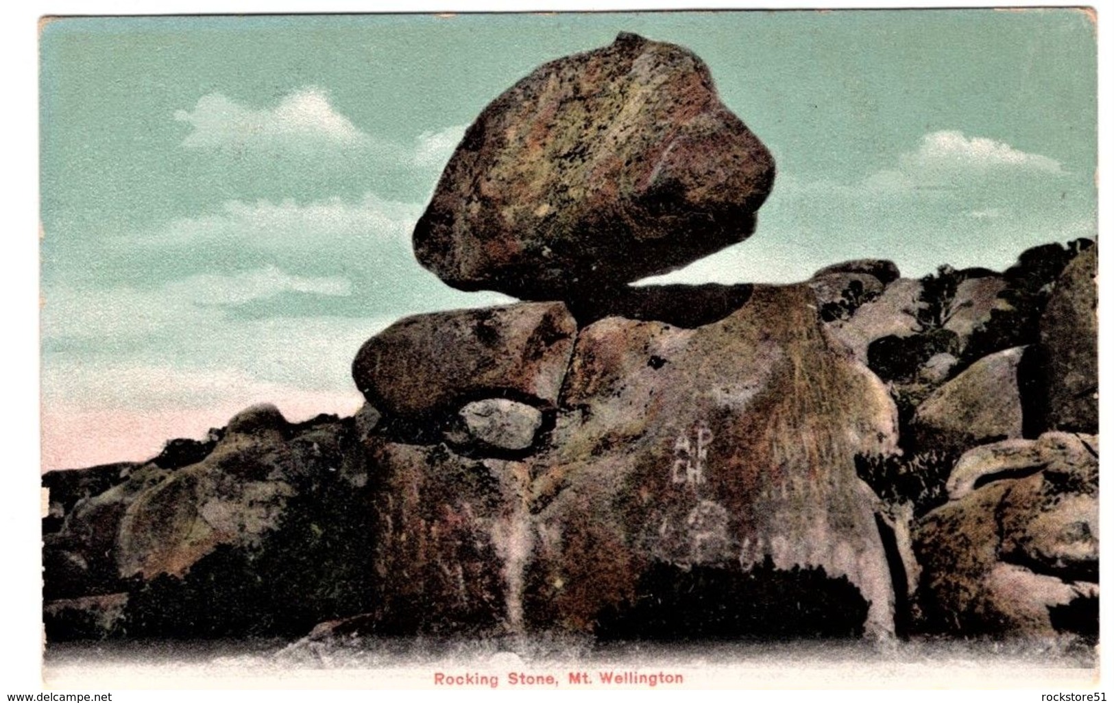 Rocking Stone Mt Wellington - Hobart