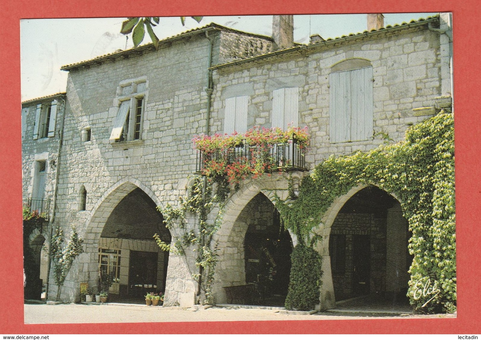 CP 47 MONFLANQUIN 1614 Bastide - Monflanquin