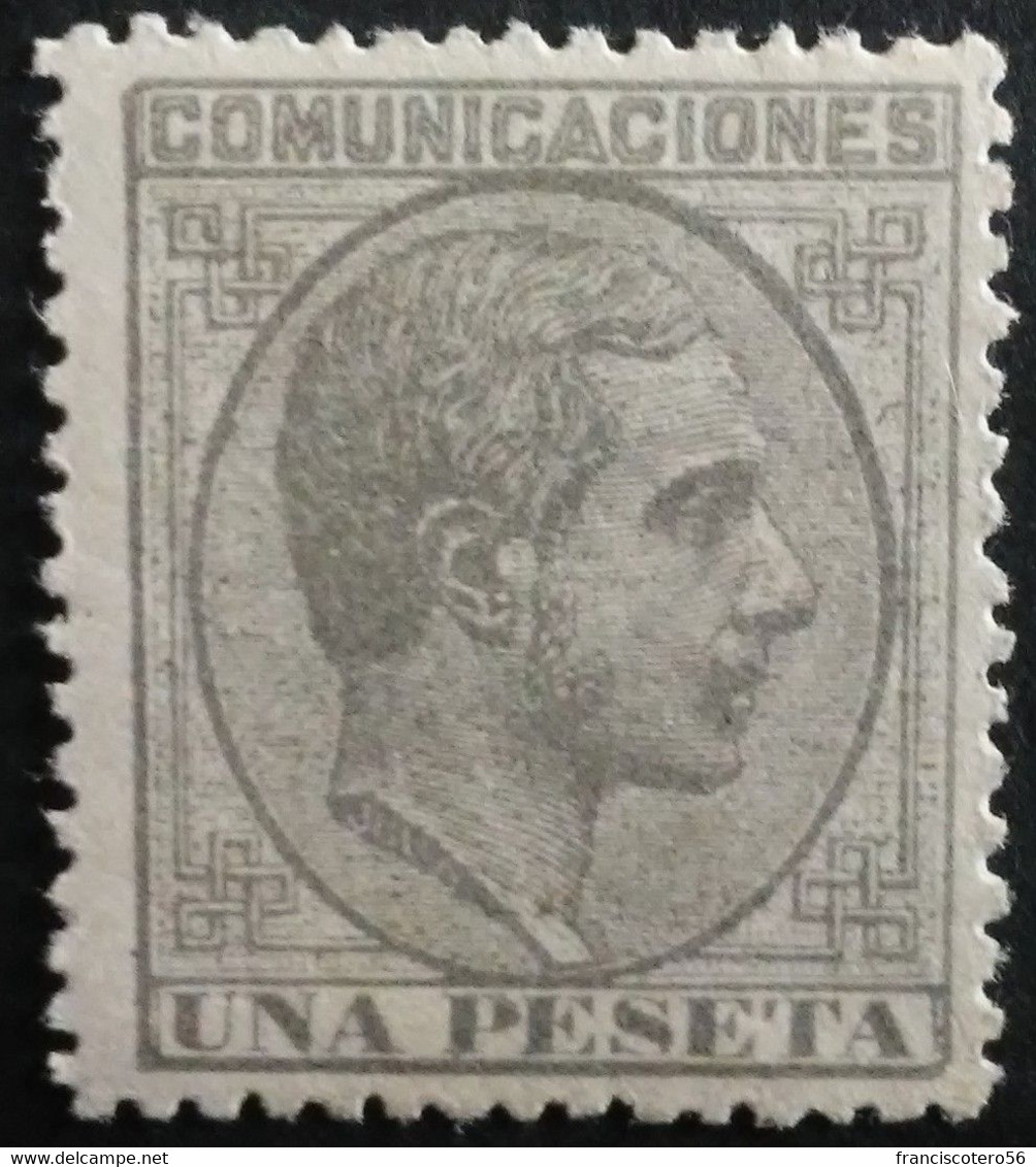 España: Año. 1878 - ( Rey Alfonso XII ). Lujo. Nº- *197 - Dent. 14 De Peine. - Neufs