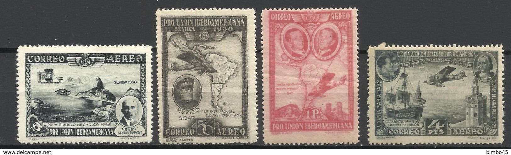 SPAIN / ESPANA-1930--COREO AEREO---MNH - Nuevos