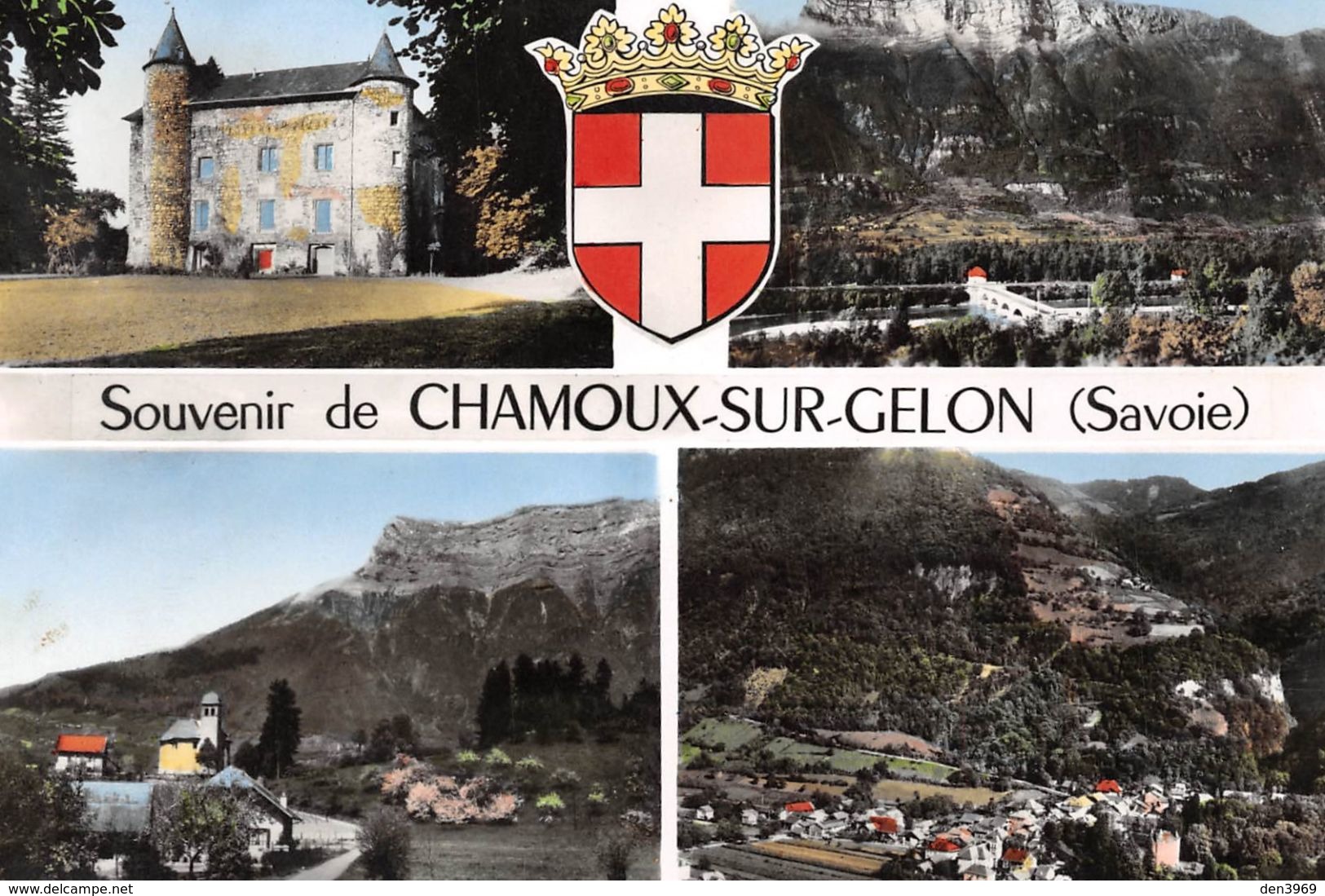 Souvenir De CHAMOUX-sur-GELON - Vues Générales - Château - Blason - Chamoux Sur Gelon