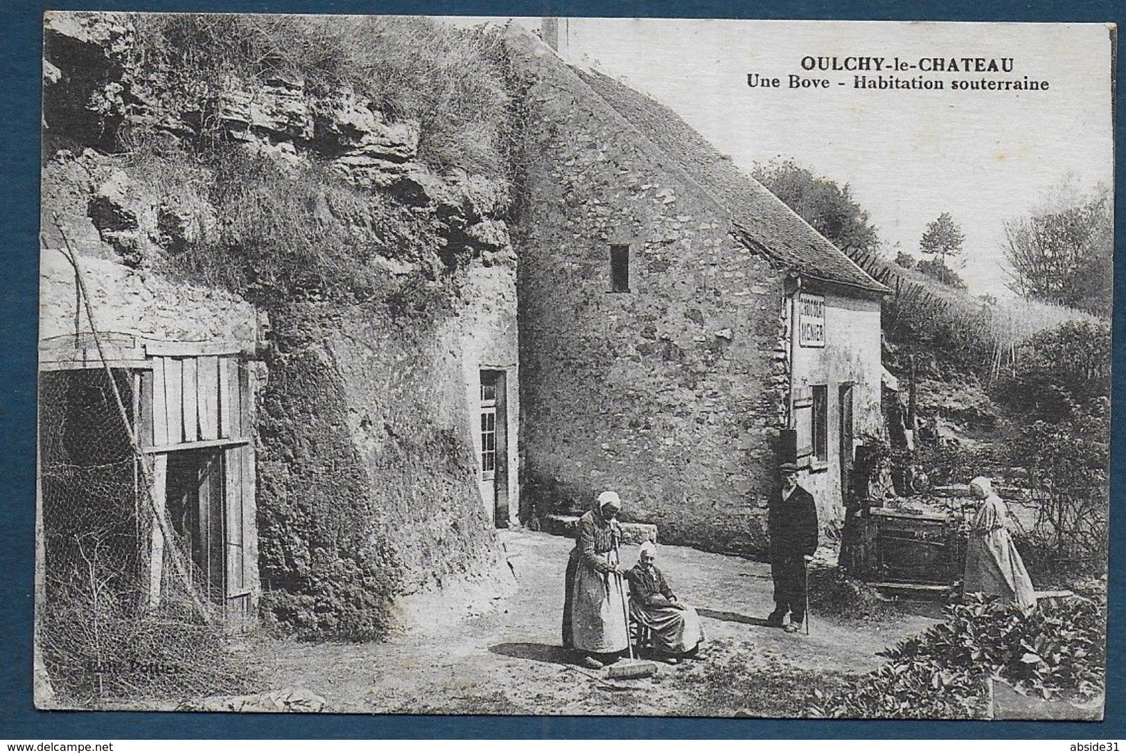 OULCHY LE CHATEAU - Une Bove - Habitation Souterraine - Autres & Non Classés