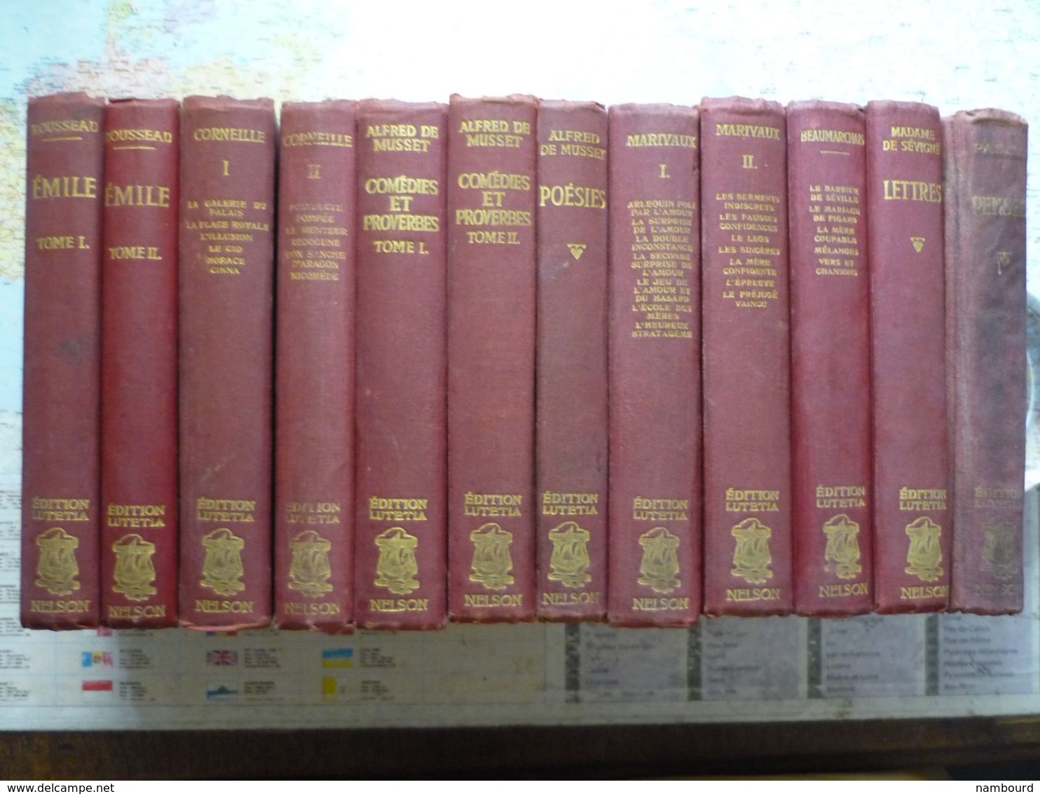 Lot De 12 Livres De Théâtre Editions Lutetia Des Années 1932 - Autori Francesi