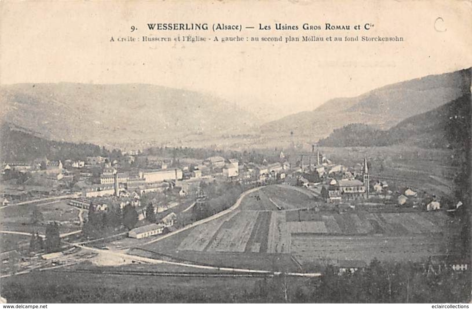 Wessserling            68            Les Usines  Gros Romau        (voir Scan) - Autres & Non Classés