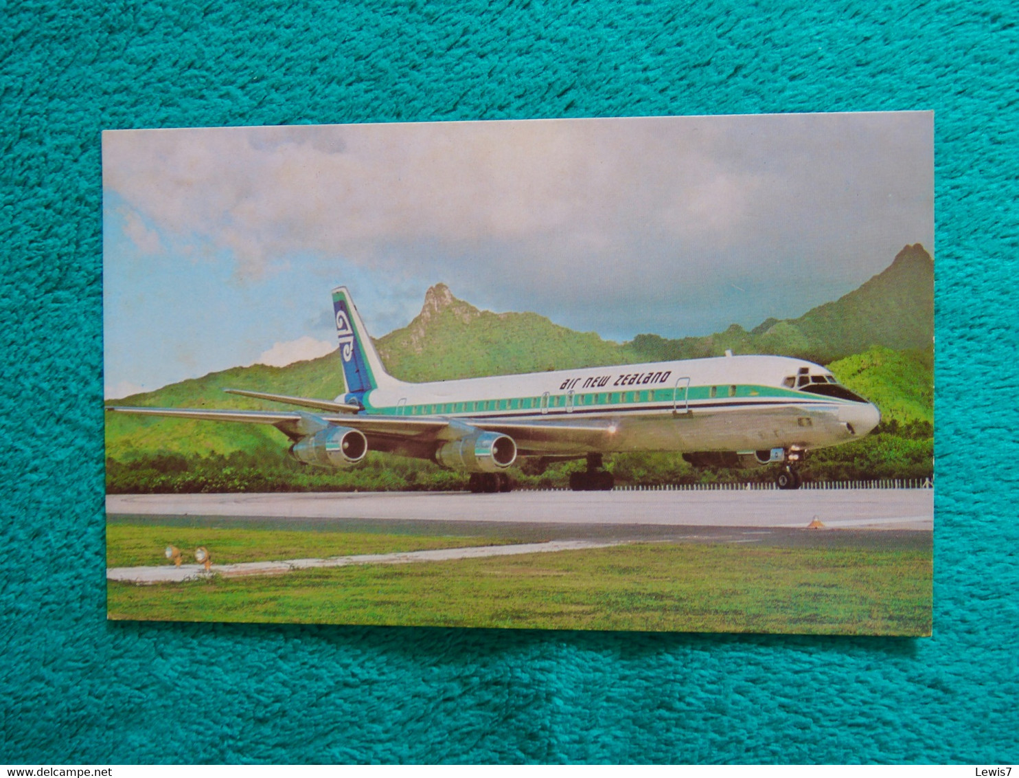 Postcard : AIR NEW-ZEALAND DC-8 - Cancelleria