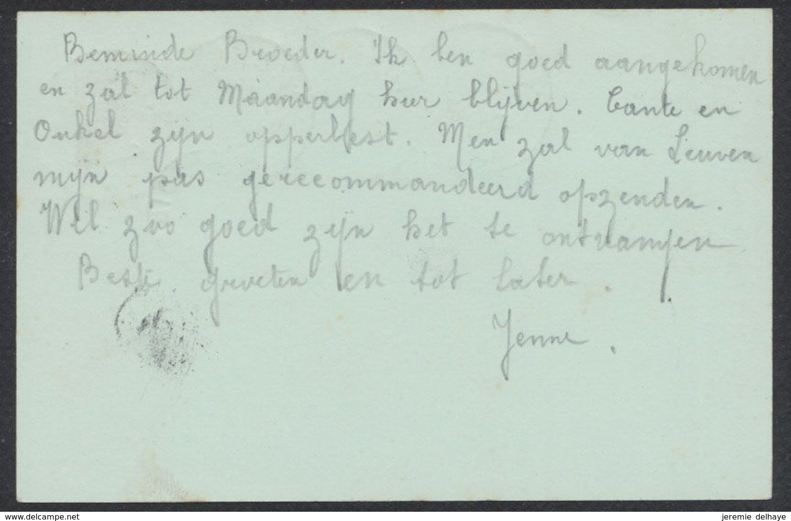 EP Au Type 10ctm Rouge Roi Casqué + N°165 Et 166 X2 Obl Simple Cercle "Wichelen" (1921) > Diest. - Cartes Postales 1909-1934