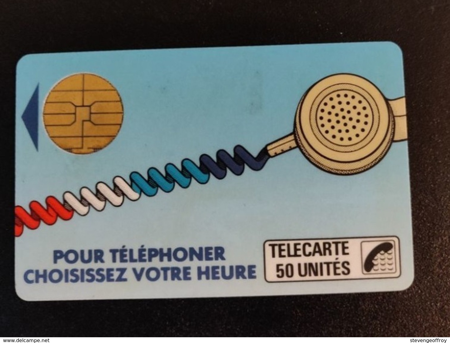 Télécarte France Télécom Cordons Bleu 50 Unités - Telefonschnur (Cordon)
