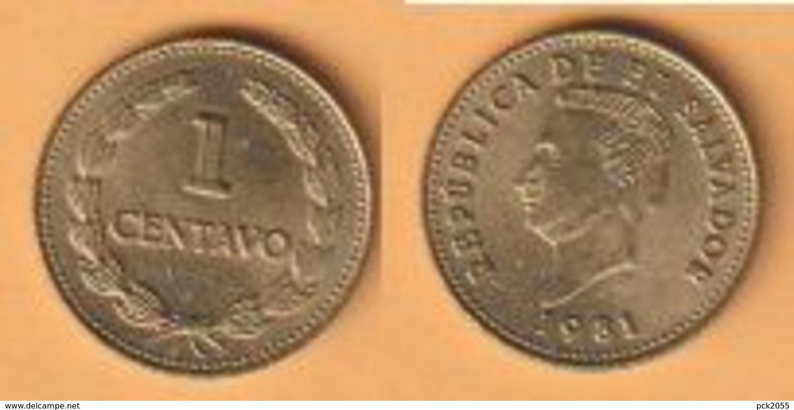 El Salvador 1 Centavo 1981 Me  KM Nr. A154 ( D1/74 ) - Salvador