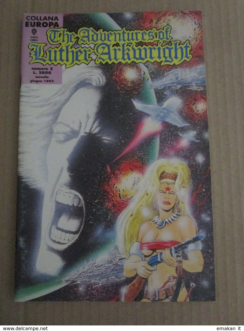 COLLANA EUROPA N 3  THE AVVENTURES OF LUTHER ARKMRIGHT - OTTIMO - Super Héros