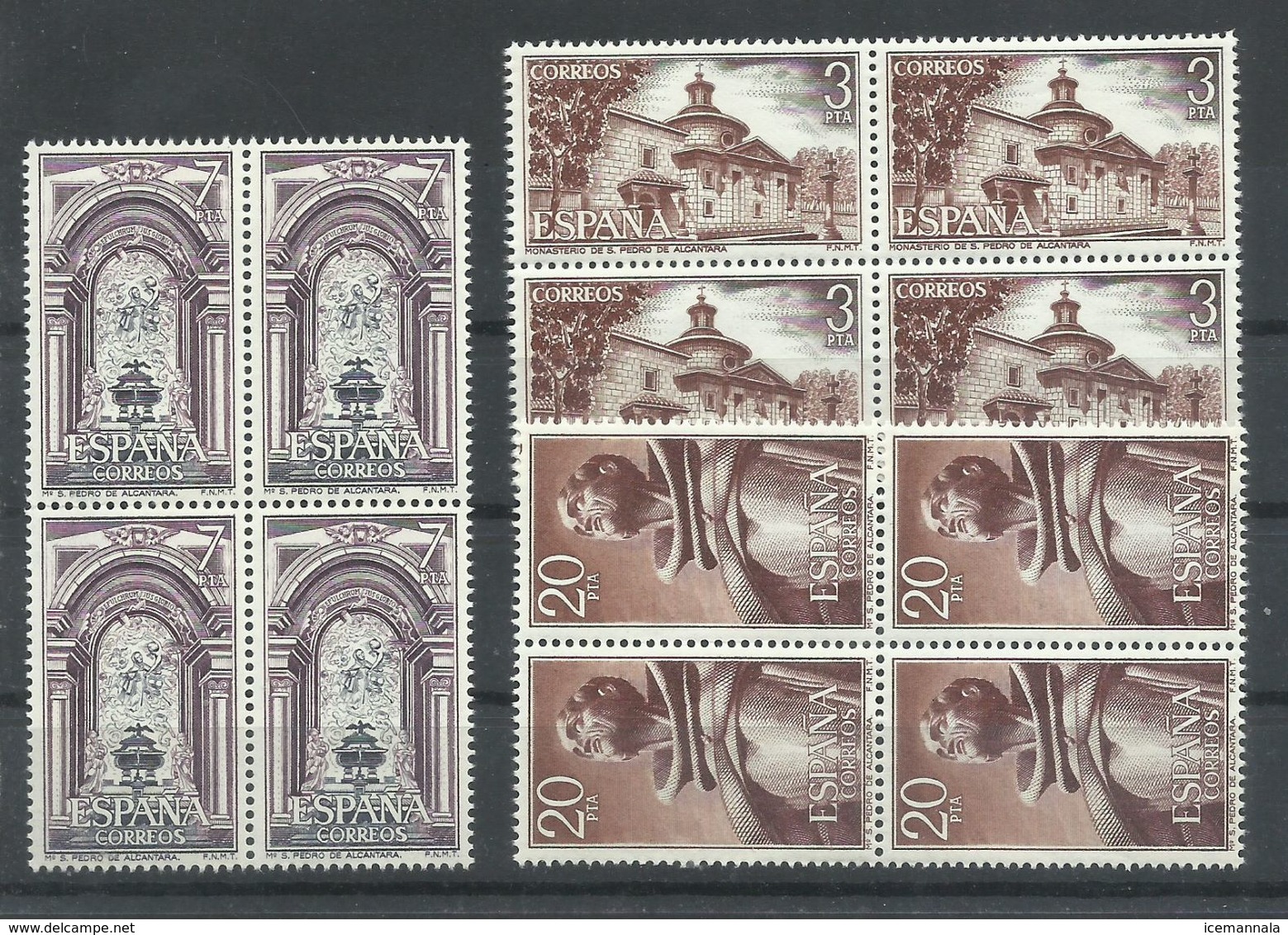 ESPAÑA  EDIFIL  2375/77    (B4)   MNH  ** - Nuevos