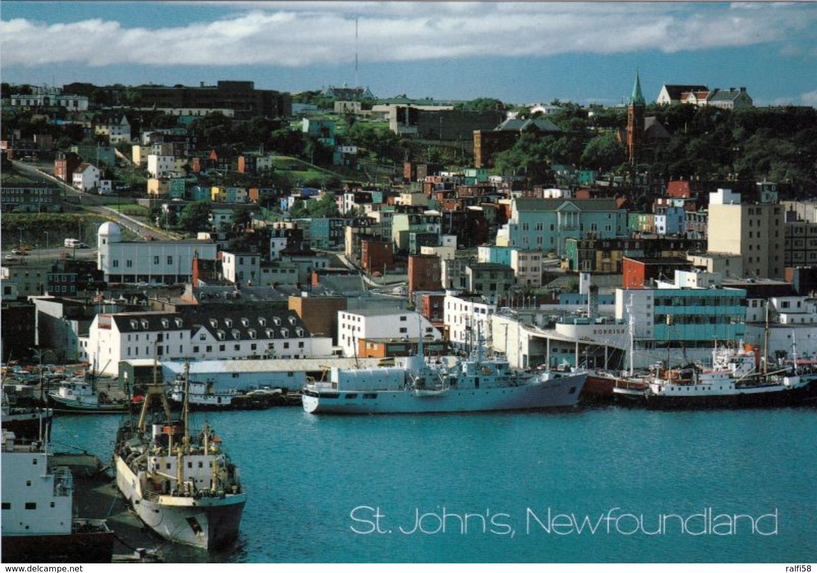 1 AK Kanada Newfoundland * Blick Auf St. John's Die Hauptstadt Von Neufundland Und Labrador * - St. John's