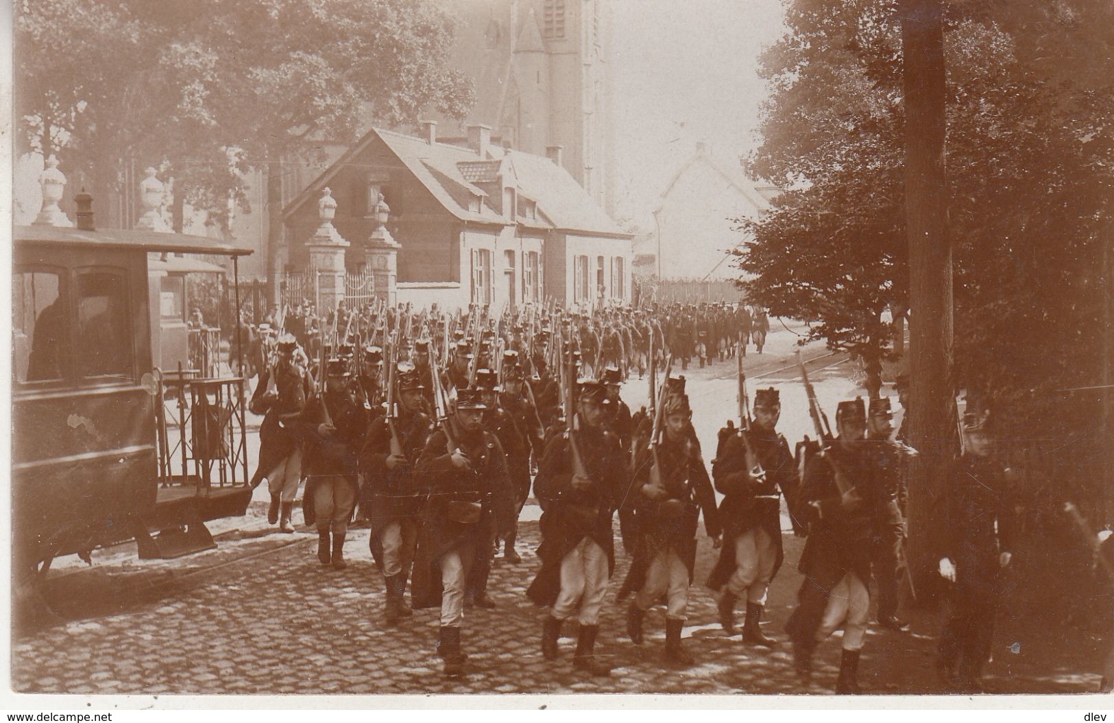 Fotokaart Brasschaet-Polygone - Regiment - Tram - Te Situeren - Régiments