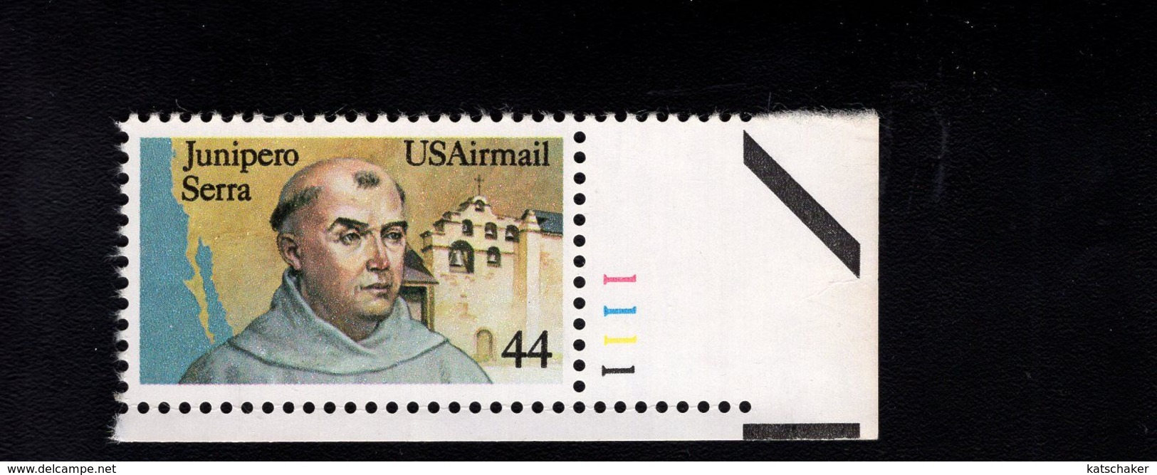 1037218492 SCOTT C116 POSTFRIS MINT NEVER HINGED EINWANDFREI - FR. JUNIPERO SERRA AND PLATE NUMBER 1111 - 3b. 1961-... Nuovi