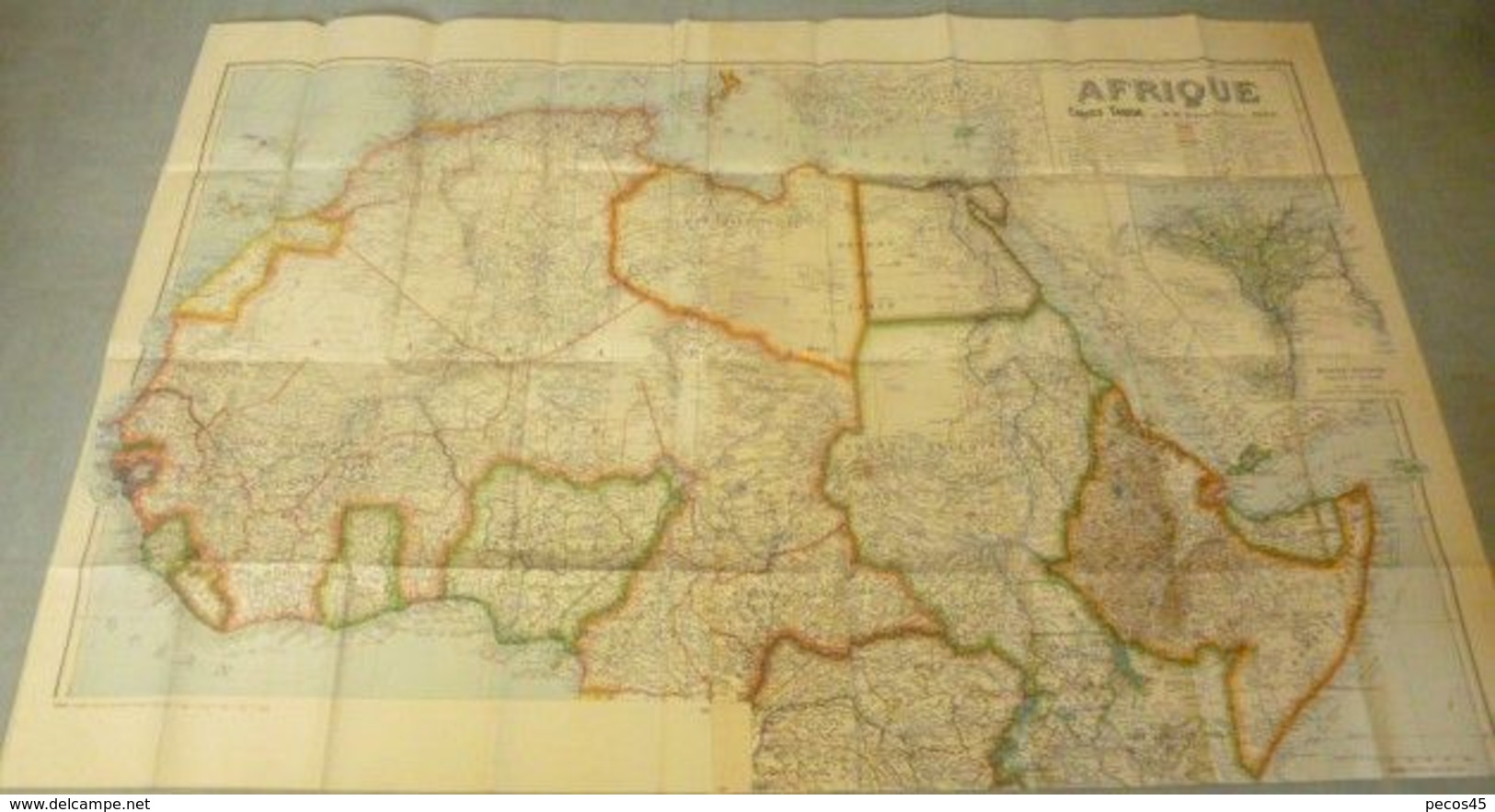 Carte TARIDE : AFRIQUE Nord - 1920/30. - Geographical Maps