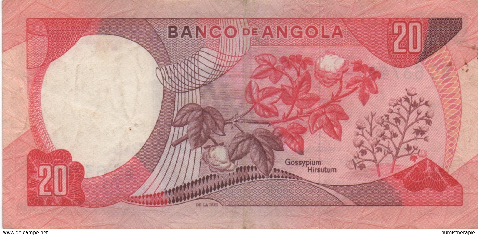 Angola : 20 Escudos 1972 - Angola