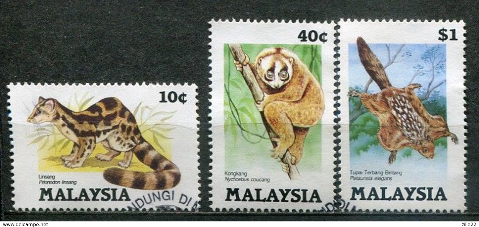 Malaysia Mi# 299-301 Gestempelt/CTO - Fauna - Malaysia (1964-...)