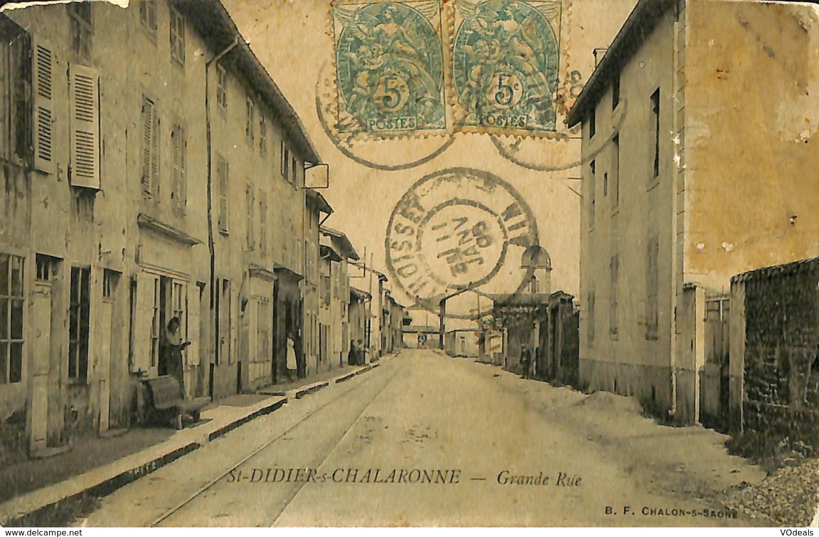 029 289 - CPA - France (01) Ain - St-Didier-s-Chalaronne - Grande Rue - Non Classés